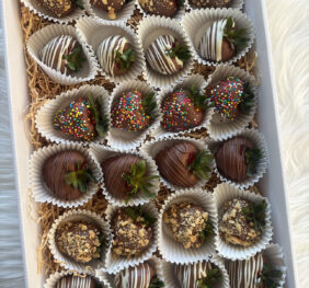 Chocolate-Coated Strawberries